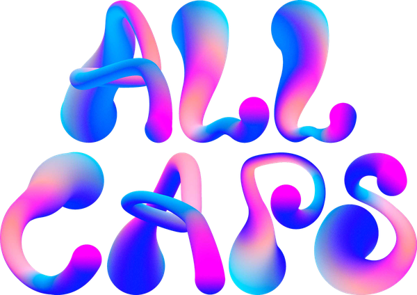 All Caps Coffee logo