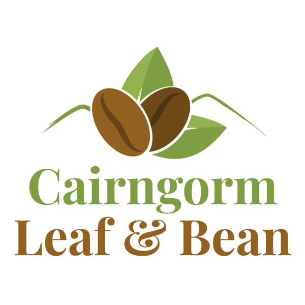 Cairngorm Leaf and Bean logo