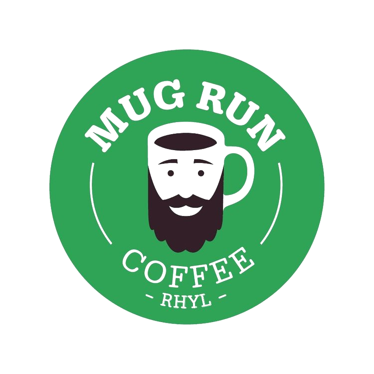mug run roasting logo